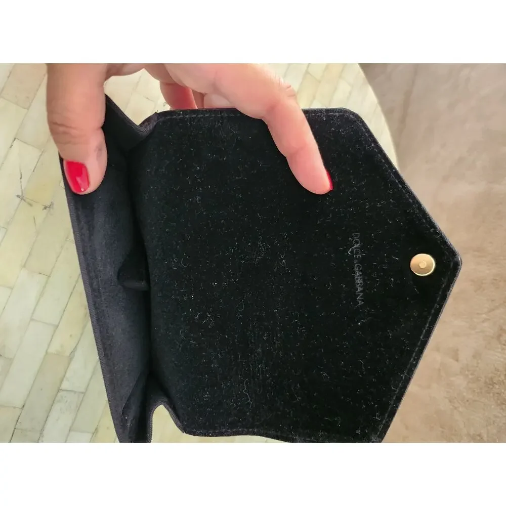 Dolce & Gabbana eyeglasses or sunglasses case EMPTY